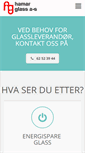 Mobile Screenshot of hamarglass.no